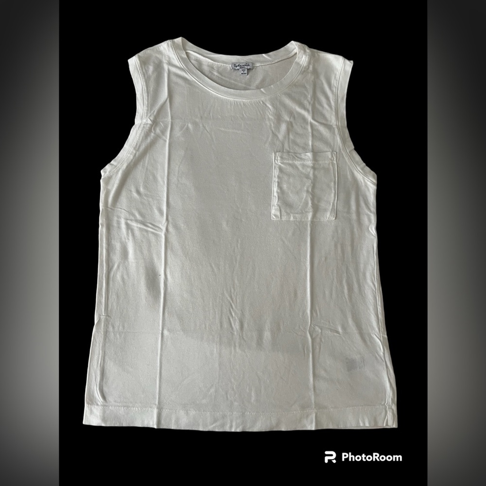 White Splendid sleeveless top size S